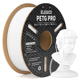 Elegoo PETG Pro 1kg - Hvid