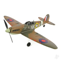 Top RC Hobby Spitfire 450mm Gyro Grøn/Brun RTF