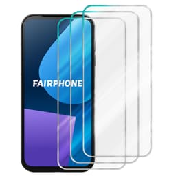 Fairphone 5 3x Skyddsglas Skyddsfilm Skärmskydd