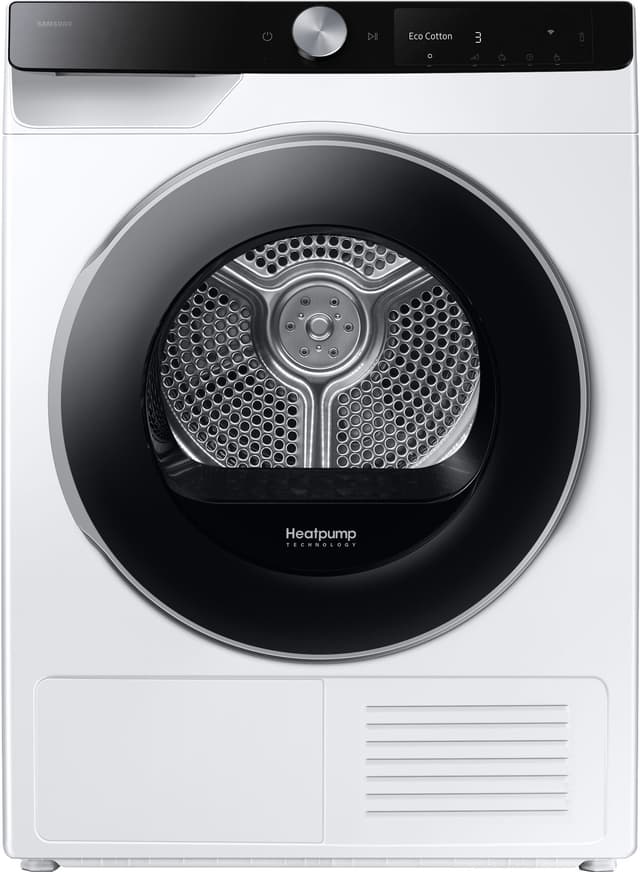 Samsung tørretumbler DV90DG6845LKU2 (9kg) Hvid billede 1