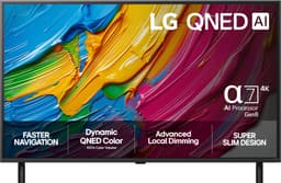 LG 43" QNED 80 4K QNED AI TV (2025)