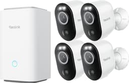Reolink Argus 3 Ultra 4K trådløst udendørs sikkerhedskamera (4-pak)