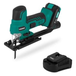 VONROC Sticksåg 20V – inkl. 2.0Ah batteri och snabbladdare