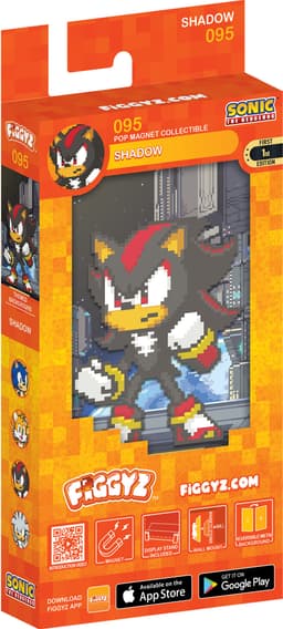 First 4 Figures FiGGYZ Sonic the Hedgehog hahmomagneetti (Shadow, Modern)