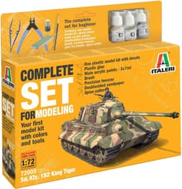 ITALERI 1:72 - Sd. Kfz.182 King Tiger - Startpaket
