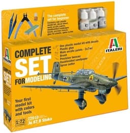 ITALERI 1:72 - Junker Ju-87B Stuka - Startsæt