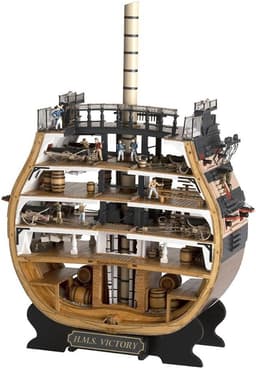 Artesania Latina - Tvärsnitt av HMS Victory