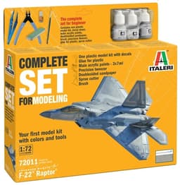 ITALERI 1:72 - F22 Raptor - Startsæt