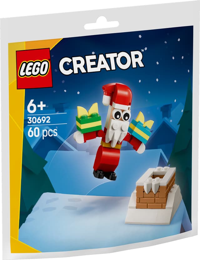 LEGO Skorstenssjov med julemanden