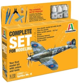 ITALERI 1:72 - Spitfire Mk IX Starter Kit