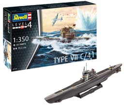 Revell 1:350 - Typ VII C/41 ubåt