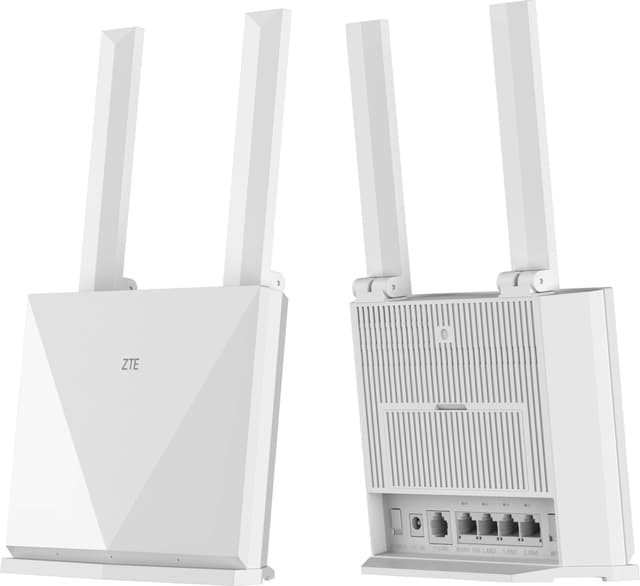 ZTE K20 + mobilt bredbandsrouter