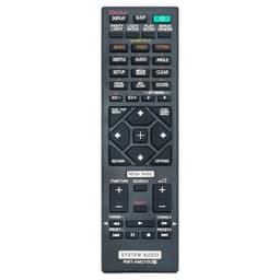 Kaukosäätimen vaihto Sonyn RMT-AM210U-kotiäänentoistojärjestelmään