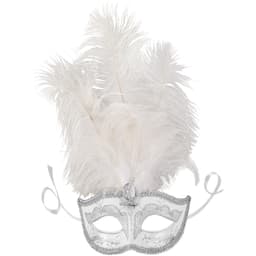 Venetiansk maske med fjer