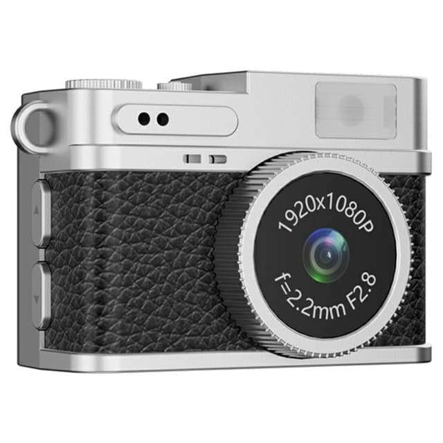 Bärbar minikamera 0,96"" IPS-skärm 1080p HD videoinspelare halsband retrokamera