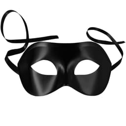 Venetiansk maske ensfarvet