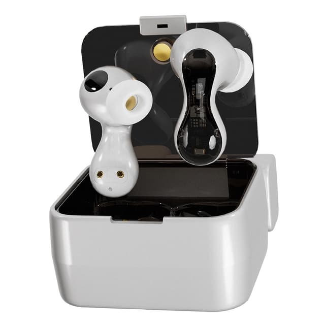 Pulsar Bluetooth headset dynamiska driver in-ear-hörlurar 4 mikrofoner - vita