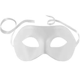 Venetiansk maske ensfarvet