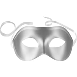 Venetiansk maske ensfarvet