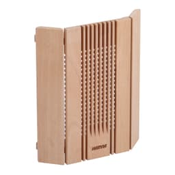 Skjerm for badstulampe, hjørne