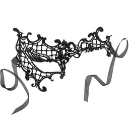 Svart spetsmask Fantomina
