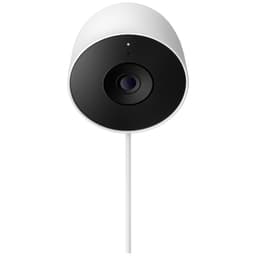 Google Nest 2:a generationens utomhus IP-kamera (kabelansluten/vit)