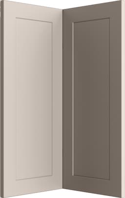 Epoq Canvas Sand gulvhjørnedørfront