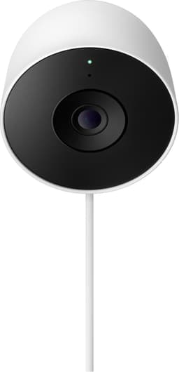 Google Nest 2:a generationens utomhus IP-kamera (kabelansluten/vit)