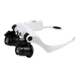 Förstoringsglasögon x25 med LED och utbytbara linser