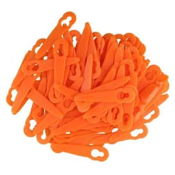 100-pak plastik græstrimmerblade til Stihl FSA 45