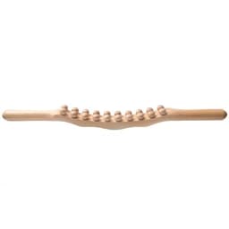 Ergonomisk Gua Sha Massagepind i Træ