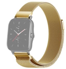 SKALO Milanese Loop til Amazfit GTS 3 - Guld