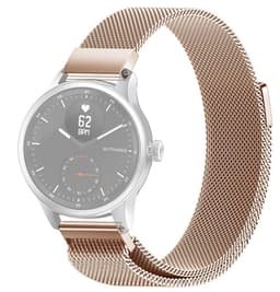 SKALO Milanese Loop to Withings ScanWatch 42mm - Ruusukulta
