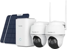 Reolink Argus PT Ultra 4K trådløst sikkerhedskamera (2 stk./solpanel)