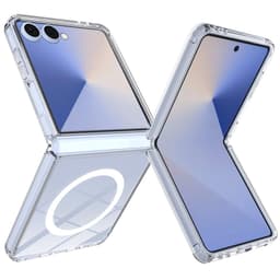 SKALO Samsung Z Flip7 Läpinäkyvä TPU Suojakuori - Läpinäkyvä