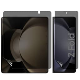 SKALO Samsung Z Fold7 Heltäckande Privacy PET Matt Skärmskydd Fram+Bak - Svart