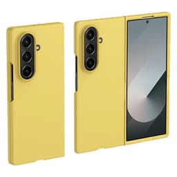 SKALO Samsung Z Fold7 Skin-Touch Suojakuori - Keltainen