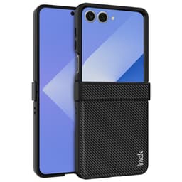 IMAK Samsung Z Flip7 Ruiyi Series Suojakuori - Musta