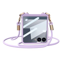 SKALO Samsung Z Flip7 GKK Olkahihna Suojakuori - Violetti