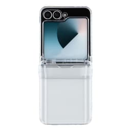 SKALO Samsung Z Flip7 Kortholder Cover - Gennemsigtig