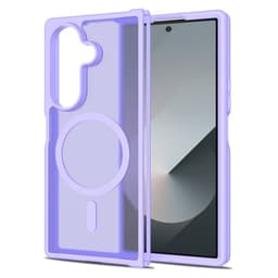SKALO Samsung Z Fold7 Skin-touch Hybrid Cover - Lilla