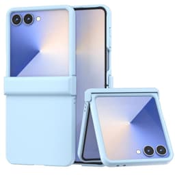 SKALO Samsung Z Flip7 ABEEL Slim Suojakuori - Vaaleansininen