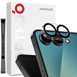 SKALO Samsung Z Flip7 NORTHJO Kamerasuoja - Musta