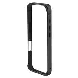 SKALO iPhone Air COTECi Alumiini Silikoni Puskuri - Musta