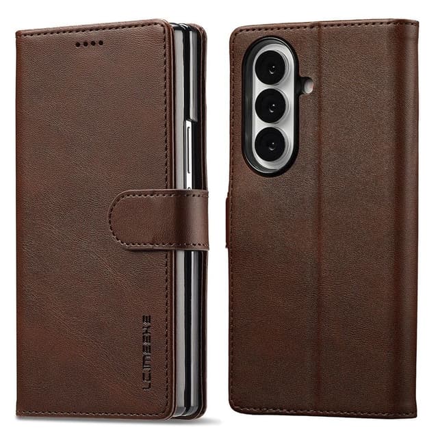 SKALO Samsung Z Fold7 LC.IMEEKE Premium PU-läder Plånboksfodral