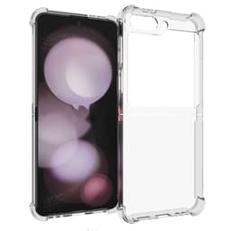 SKALO Samsung Z Flip7 FE Extra strong TPU Cover - Gennemsigtig