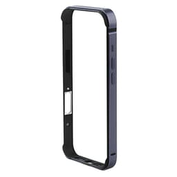 SKALO iPhone 17 Pro Max COTECi Aluminium Silikone Bumper - Mørkeblå