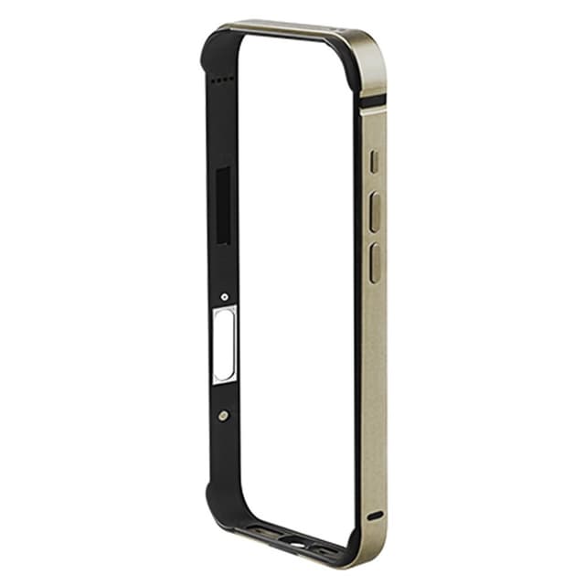 SKALO iPhone Air COTECi Aluminium Silikone Bumper - Guld