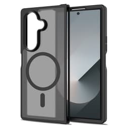 SKALO Samsung Z Fold7 Skin-touch Hybrid Suojakuori - Musta