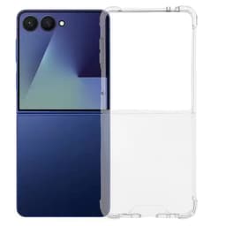 SKALO Samsung Z Flip7 Extra strong TPU Suojakuori - Läpinäkyvä